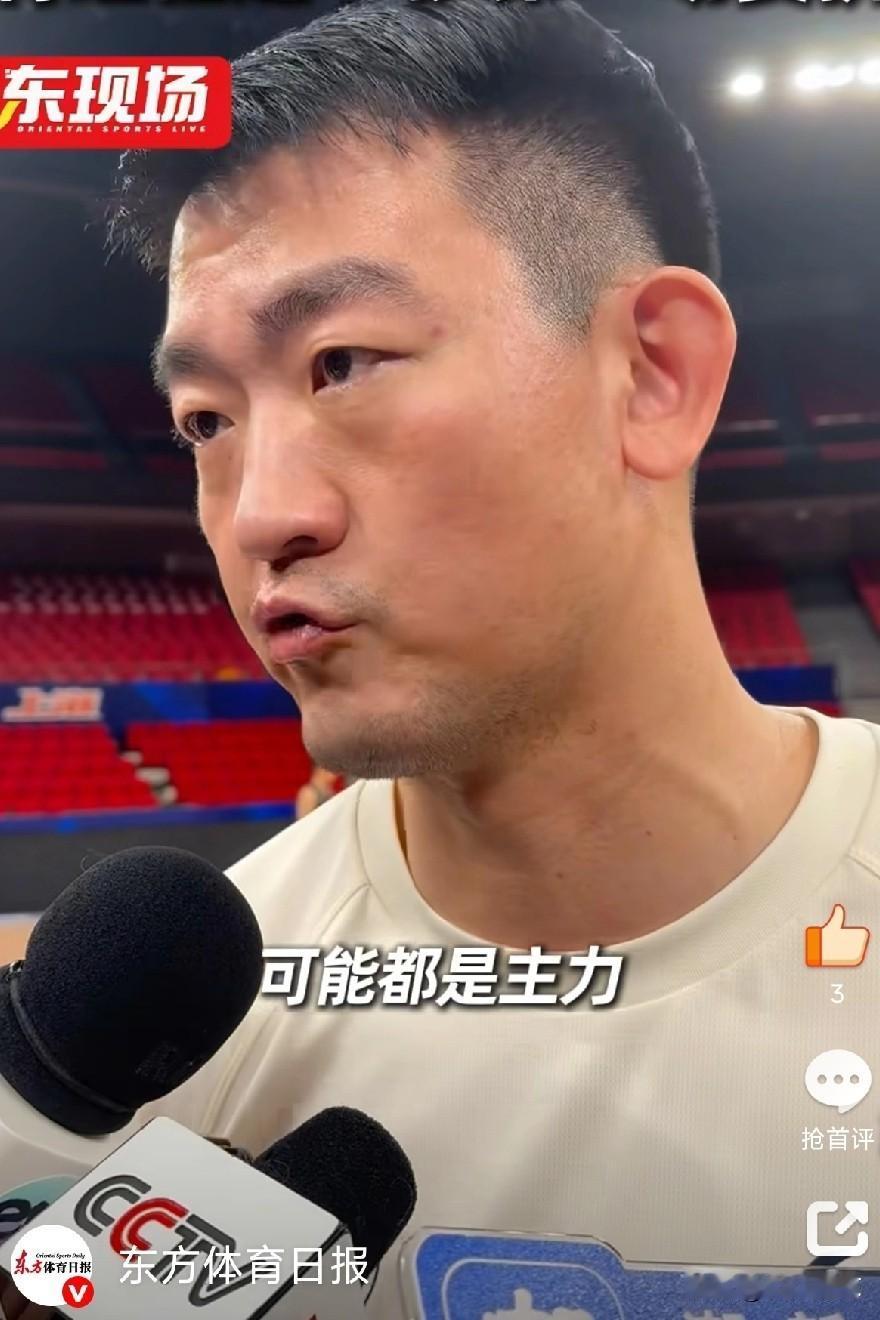广厦客战上海G1的赛前，王博指导接受媒体采访时，分析了一下首场比赛的情况，表示：
