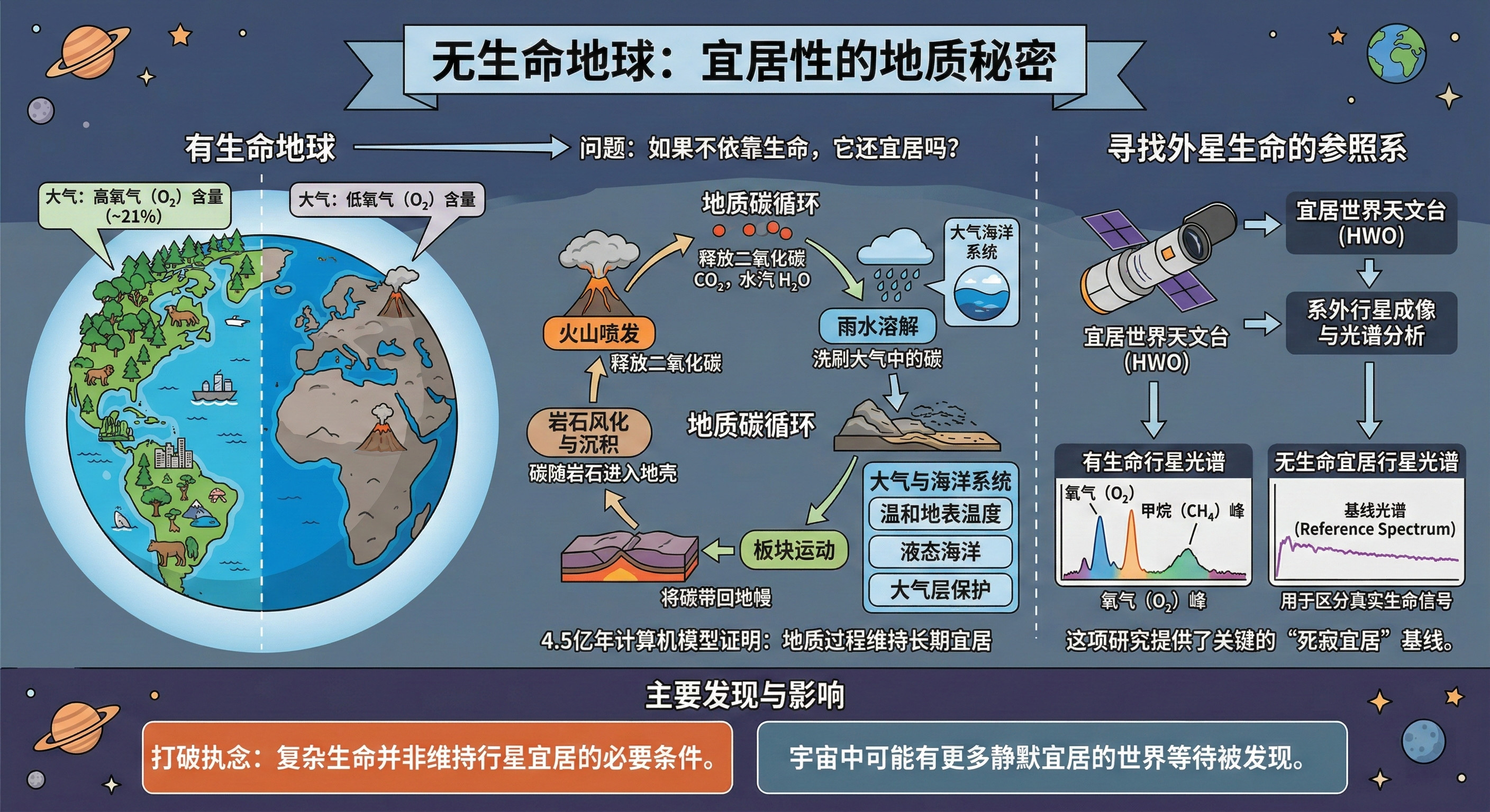 行星科学家最近完成了一项极其“冷酷”的思想实验：如果把地球上所有的生物——从深海