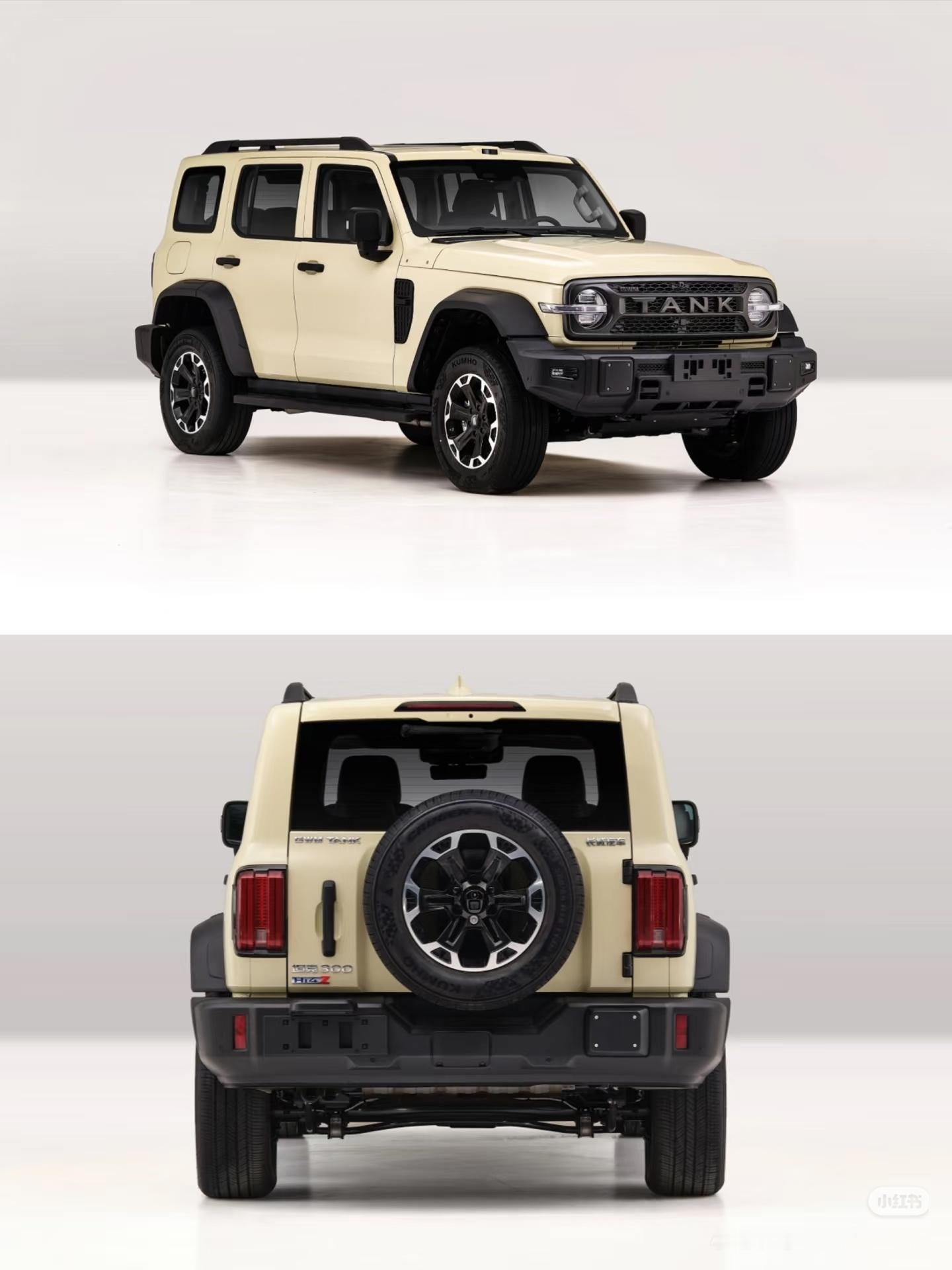 坦克300上市五年多，终于迎来新款。虽然车长只加了136mm，但前悬大幅缩短，轴