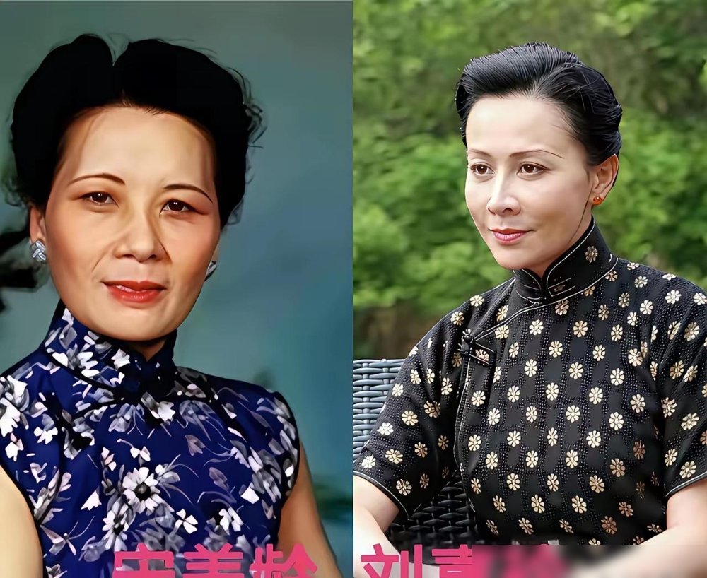 董璇演宋美龄，一露面就被骂惨了。收视率倒是真猛，央视八套首播直接干到全国第一，市占率最高7.9%。可