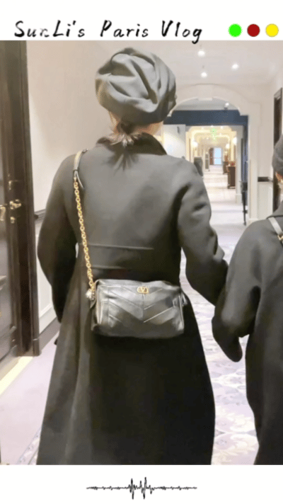孙俪巴黎随性漫游vlog孙俪逛巴黎，一整个随性浪漫住自由自在的