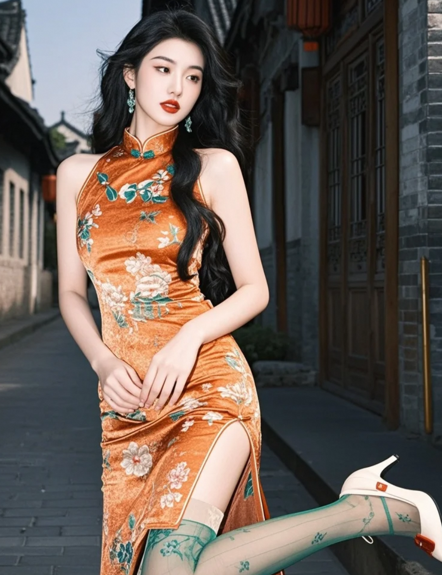 旗袍之下，隐藏着怎样的风情万种？