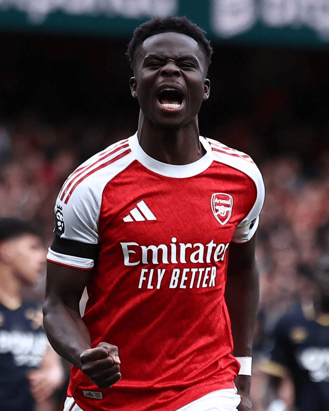 萨卡本场送出1次助攻, 4关键传球3过人, 对抗8胜5