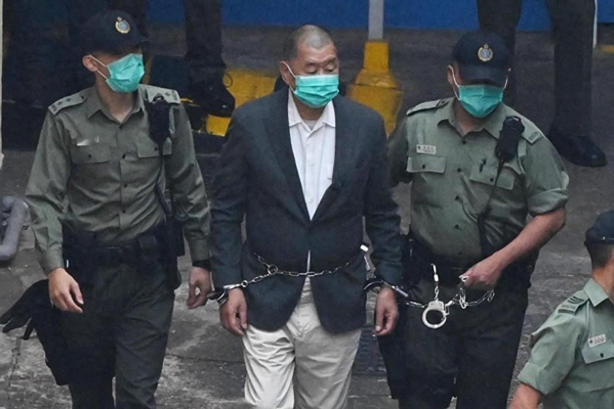 就在刚刚！中国顶着许多国家的压力！把黎智英这事终于判了！香港那边法院。