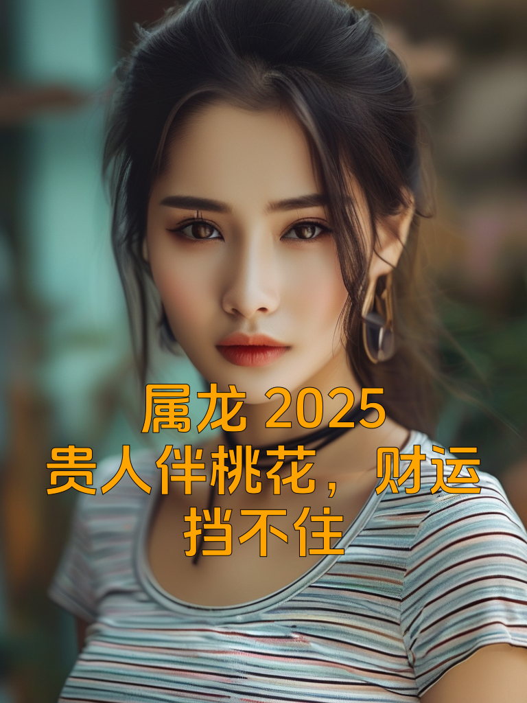 属龙2025：贵人伴桃花，财运挡不住