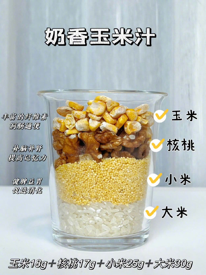 适合上班族的9款健康养生的破壁机料配方