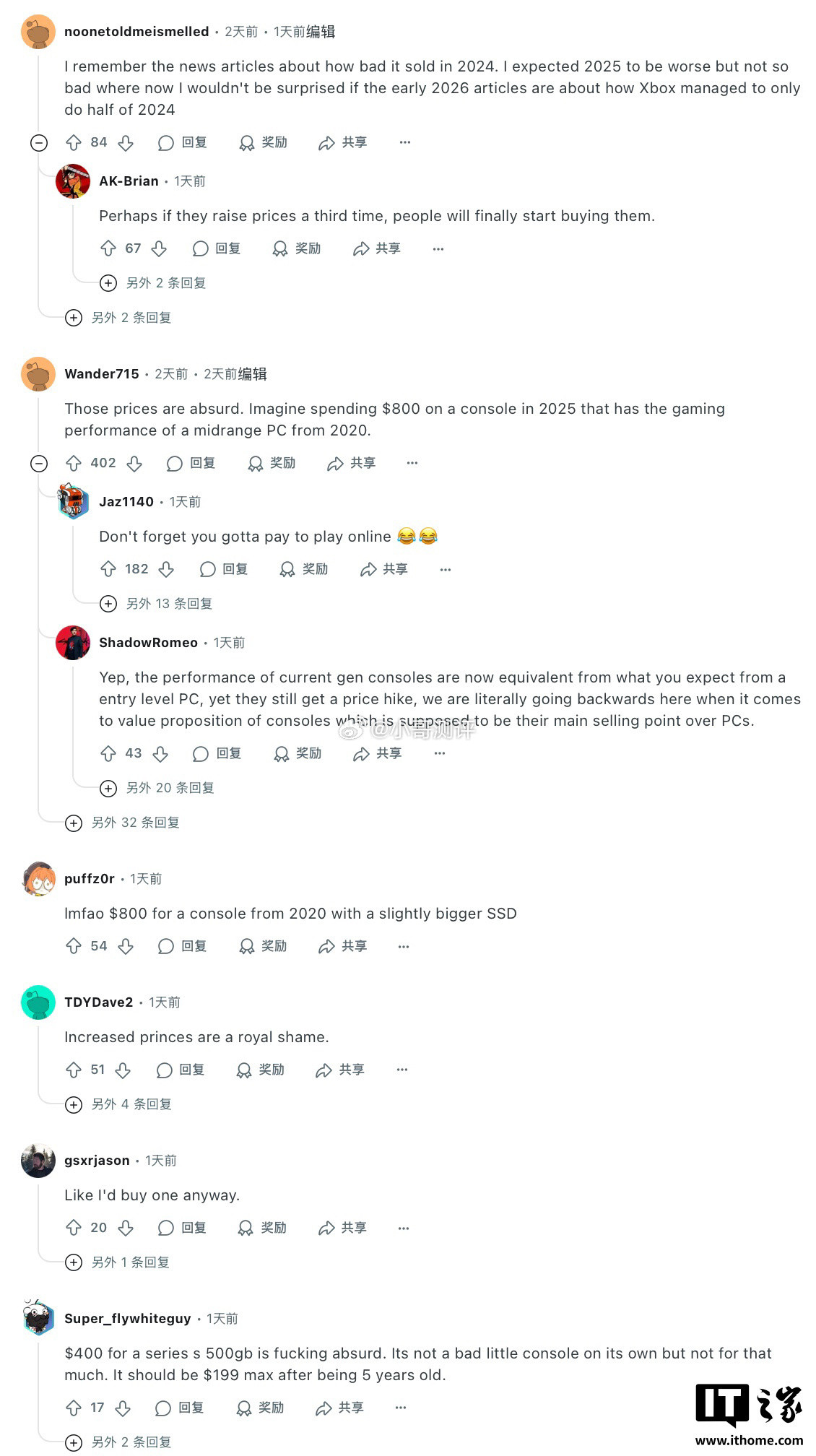 发售5年产品仍涨价：微软XboxSeriesS|X在美国二次调涨引发