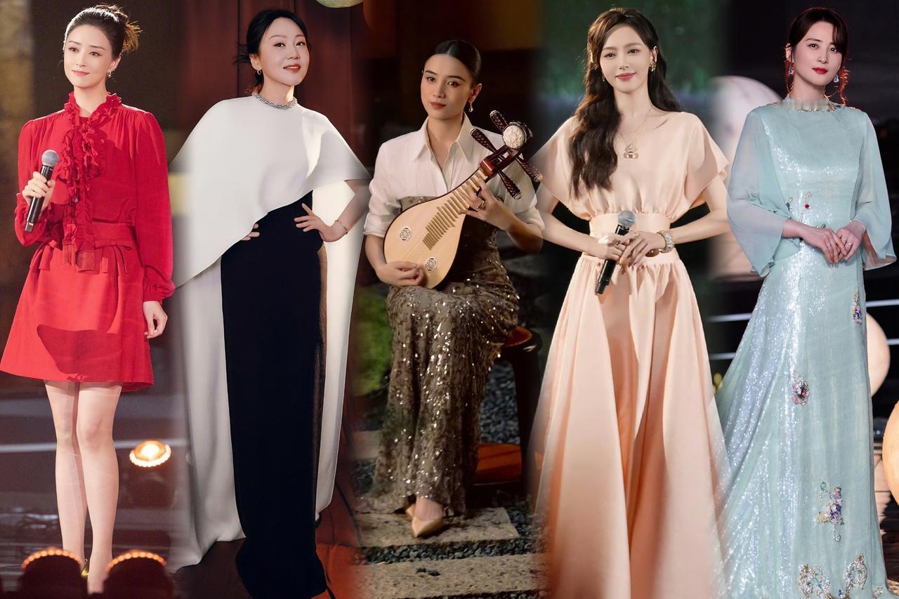 央视中秋晚会最惊艳的五位女星：1、宋佳（45岁）：凭借《山花烂漫时》和《好