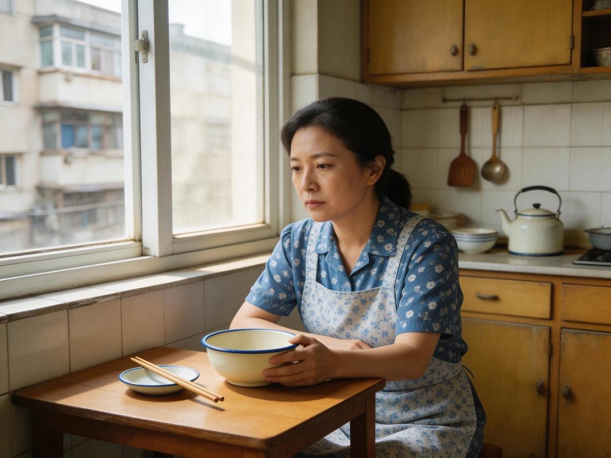 我邻居是一位离异的大叔，今年52岁了，也没再婚，他前妻跟着别人跑了，自己有个女儿