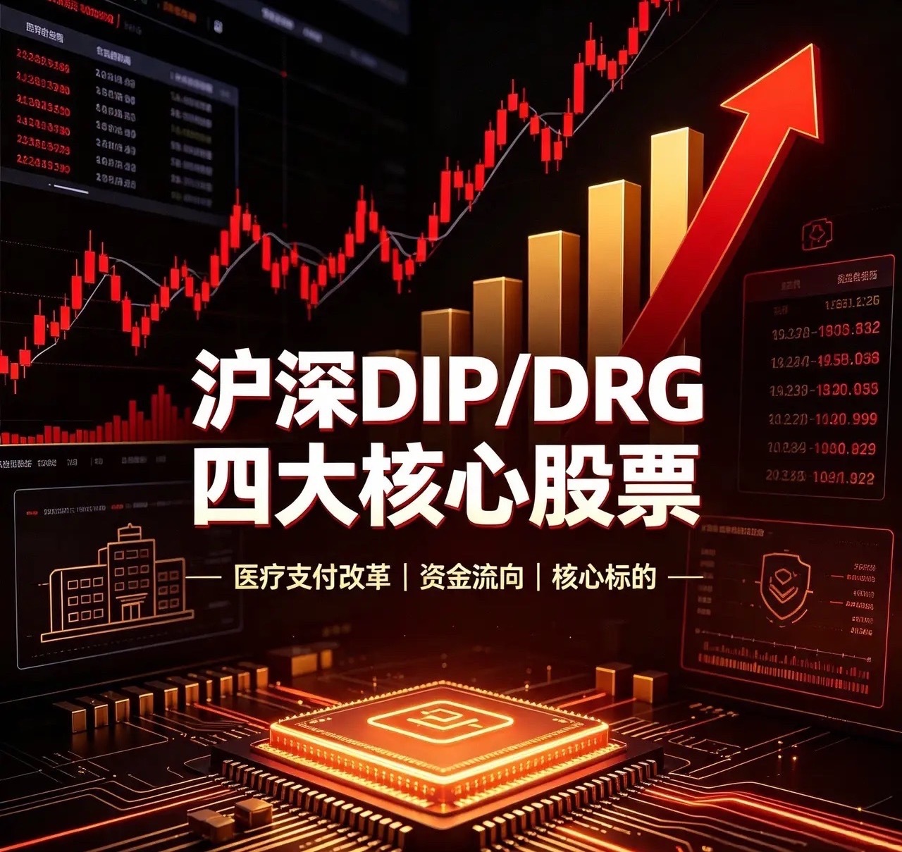沪深DIP/DRG四大核心股票1.塞力医疗股价：15.89元核心技术：SPD+