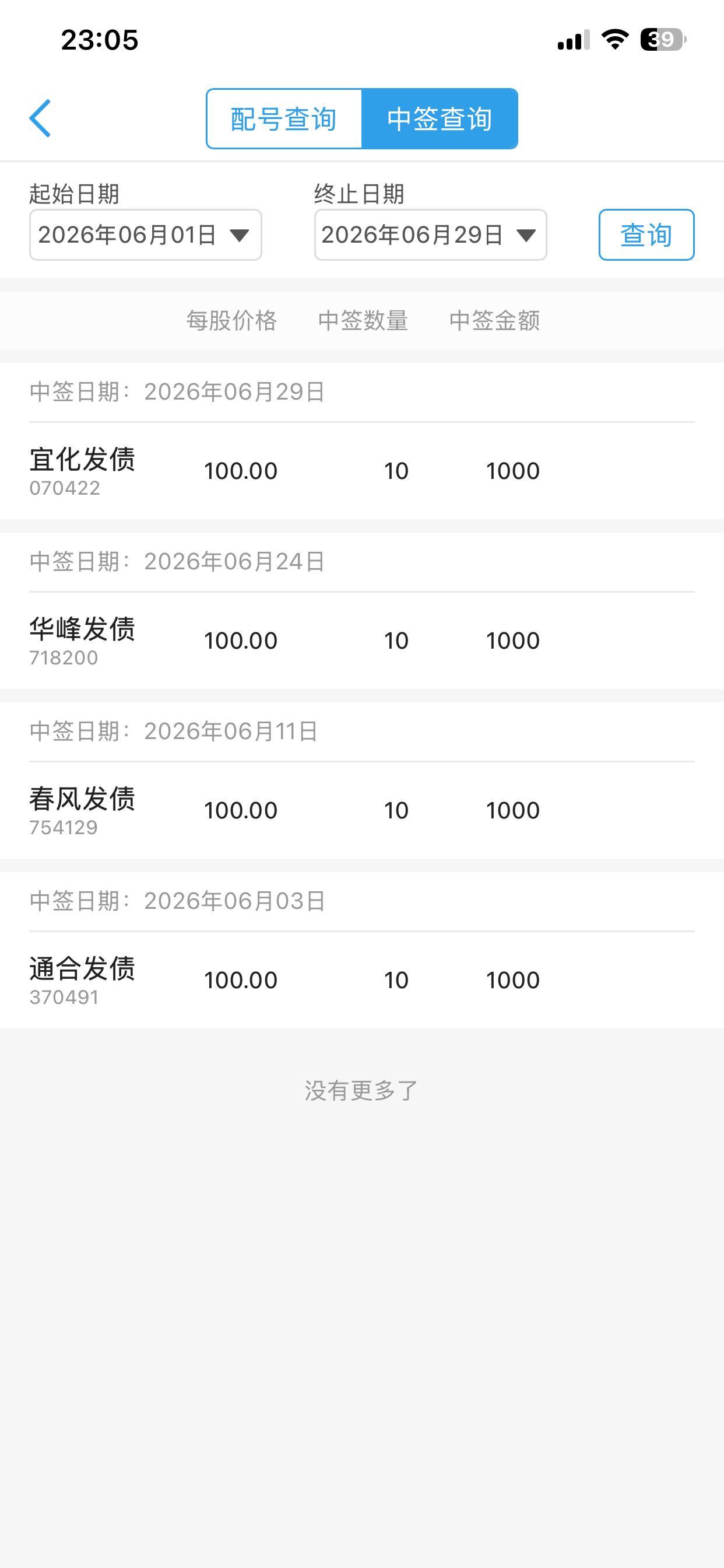 别人中签新股，我就中签可转债…这个月中第4个可转债了，蚊子肉也是肉