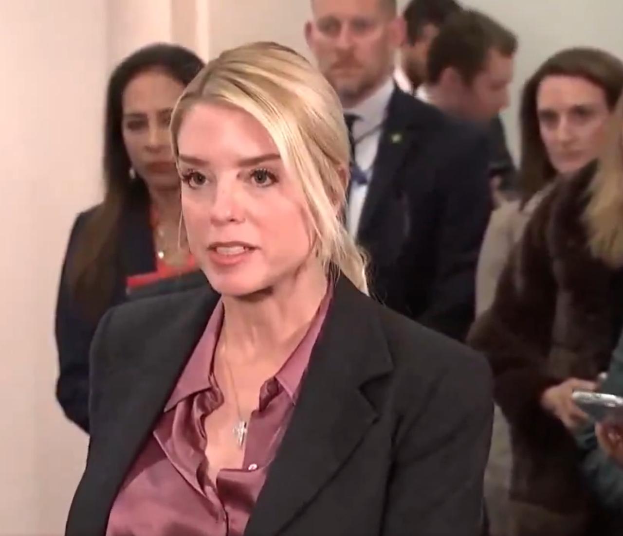 据外媒报道，4月2日老特发表讲话前，邦迪苦苦哀求不要解雇她，然而，他最终还