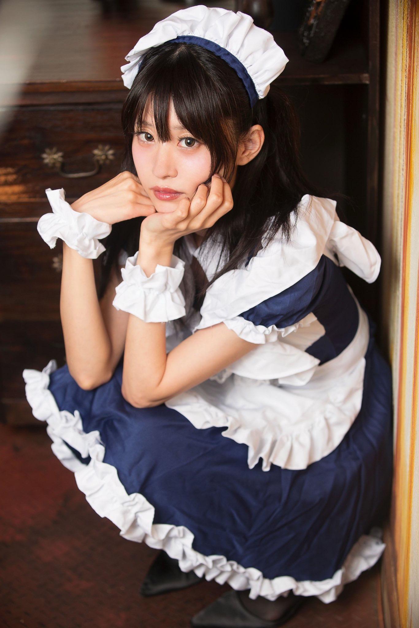 萌系女仆 少女cos 软妹裙 女仆猫娘cos 日系少女漫