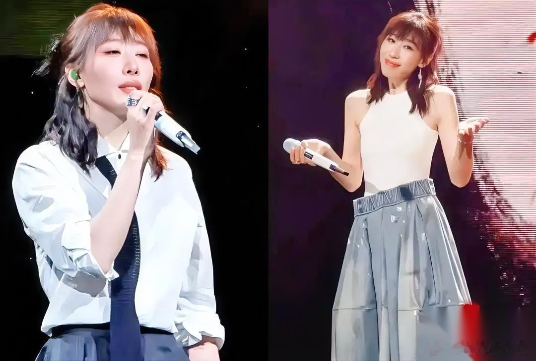 任素汐深圳演唱会结束后，有个网友说了句大实话，她的服装看着很舒服。舒服，这个