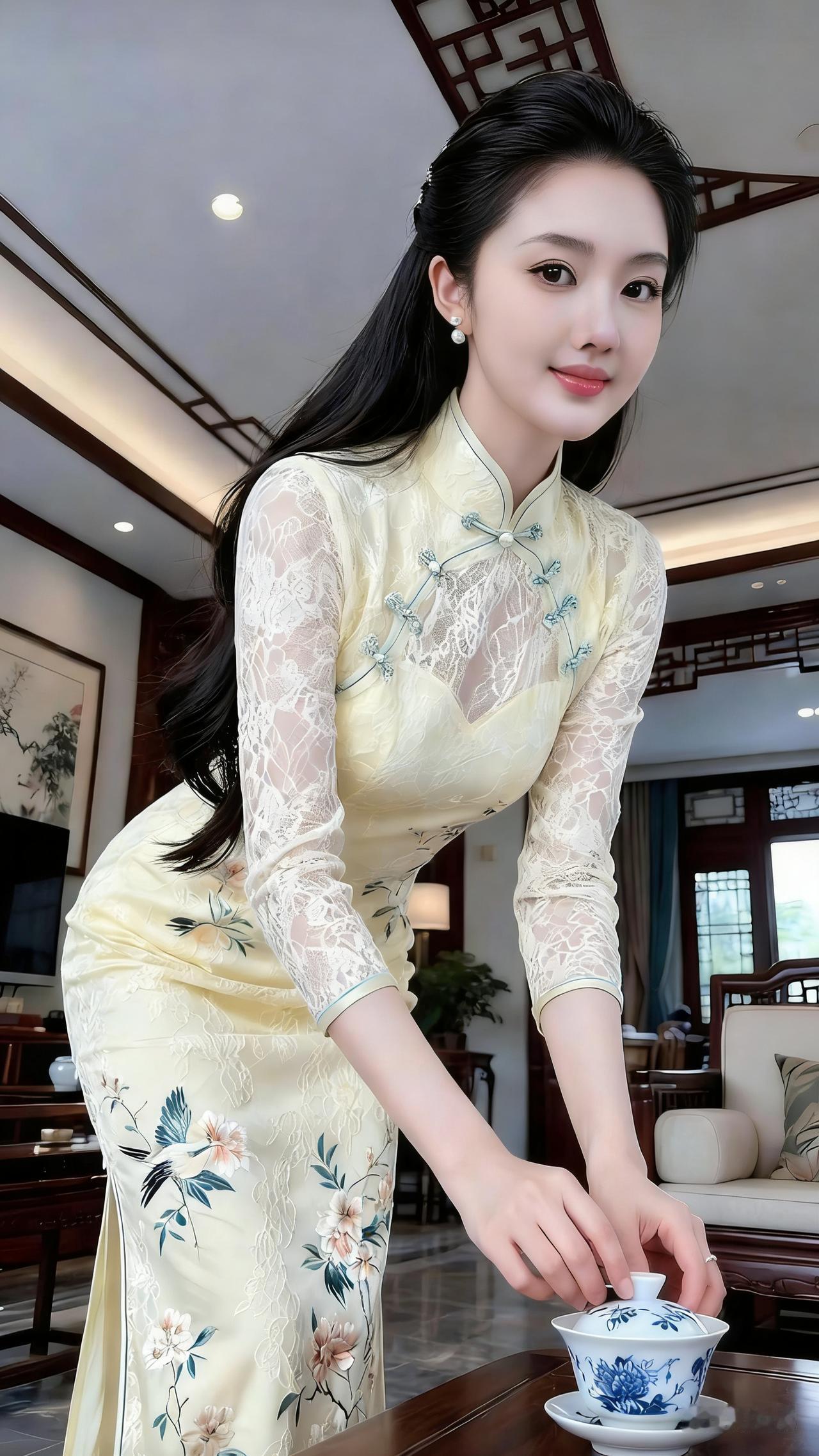 在快节奏生活里，优雅茶艺师的精致生活令人向往，每日鲜花相伴，穿着干净有质感的衣服