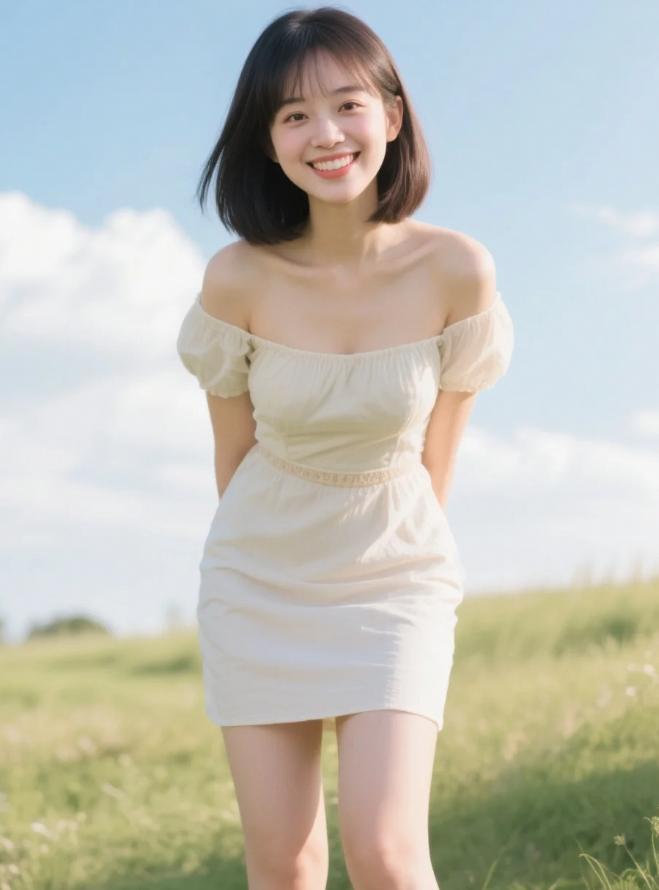 晴空之下，阳光与自然交织成画