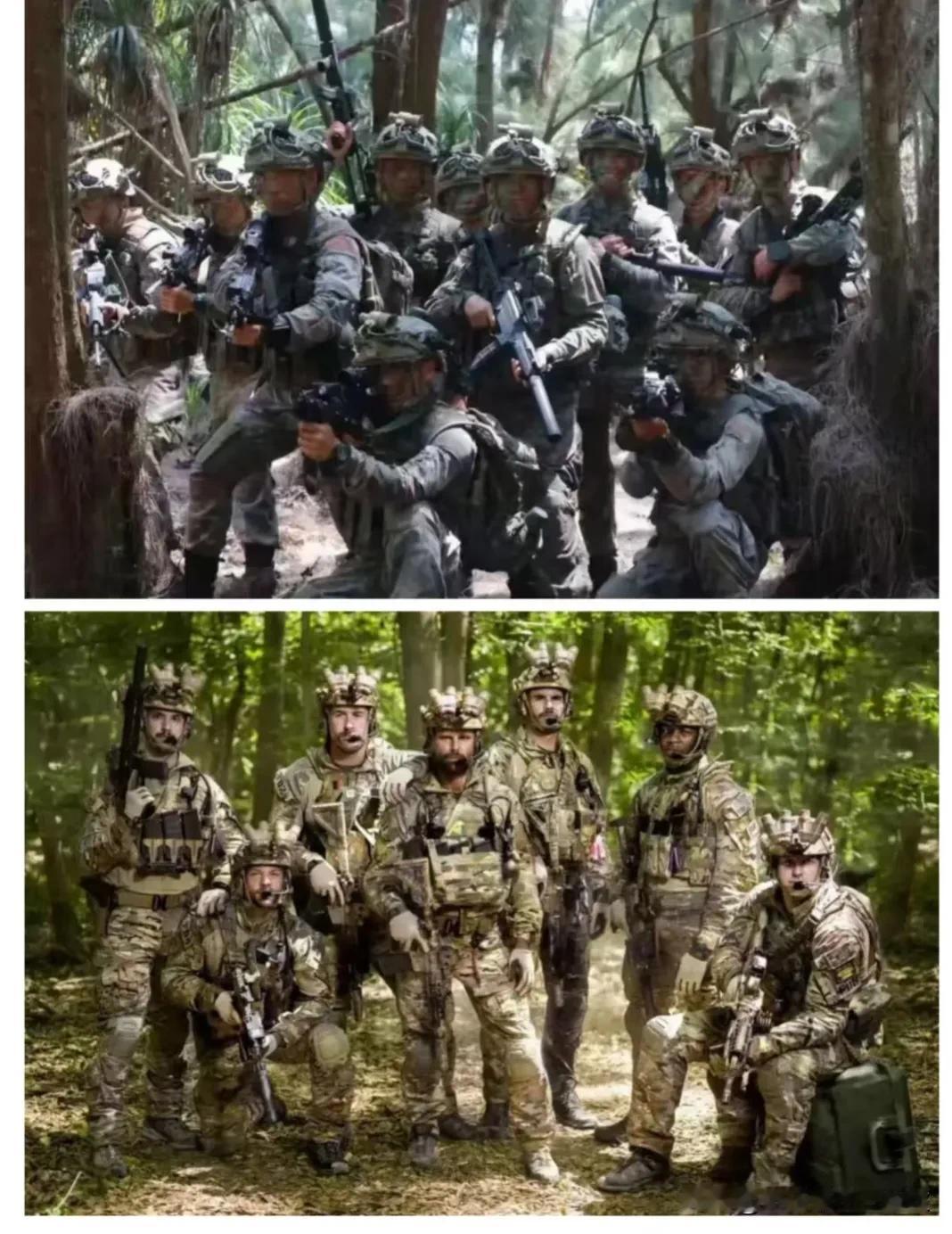 要说中美特种兵的差距，从规模编制和选拔标准能看出些门道。美国三角洲部队是顶级T
