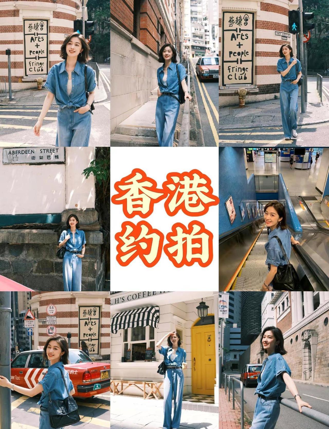 香港约拍｜富士直出硬控香港街头🚏随手拍都是港风大片📸～香港太好拍了香港拍照