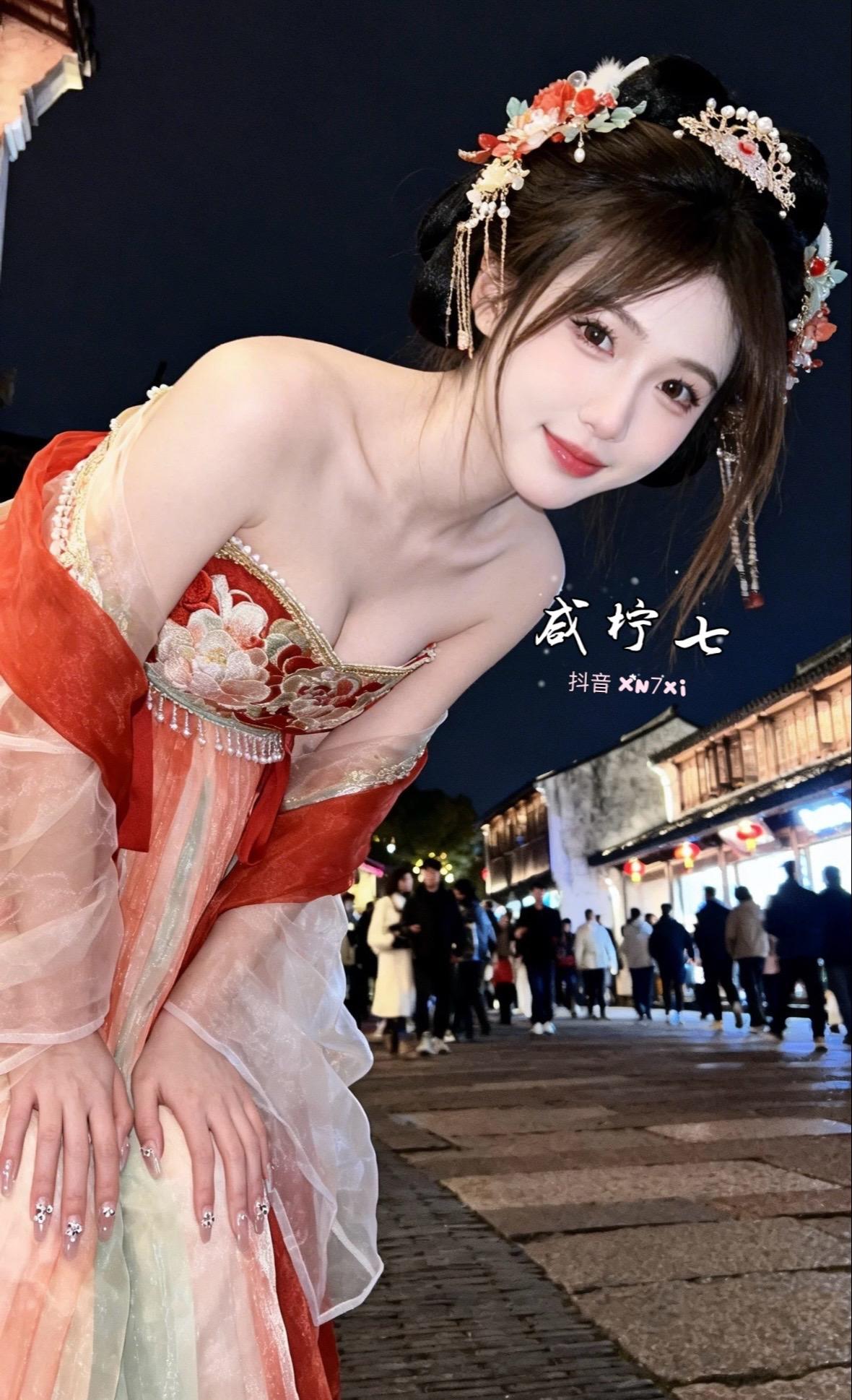 论汉服和江南的适配度氛围感汉服汉服安利甜妹美女