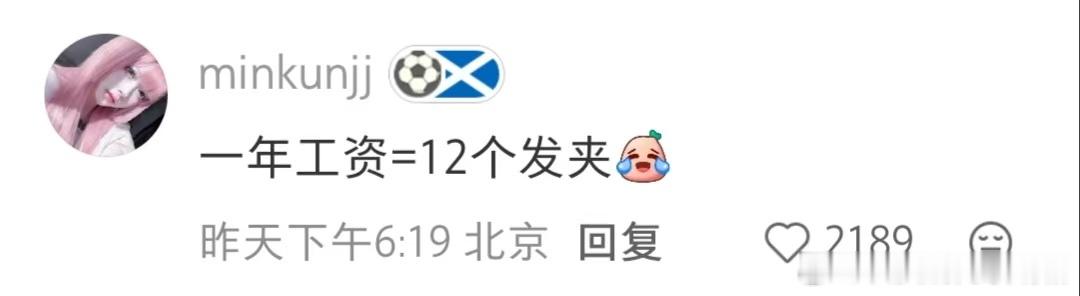 月薪四千可以买一个miumiu发夹吗
