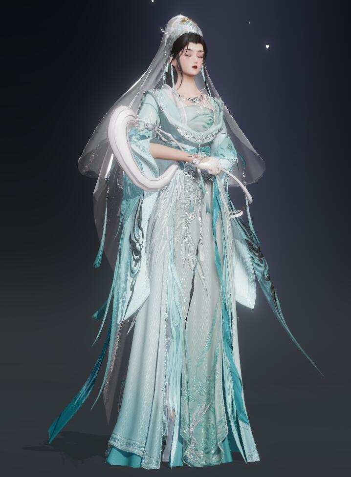 天极琴娘无痛cos观音[滑稽笑]剑网3​​​