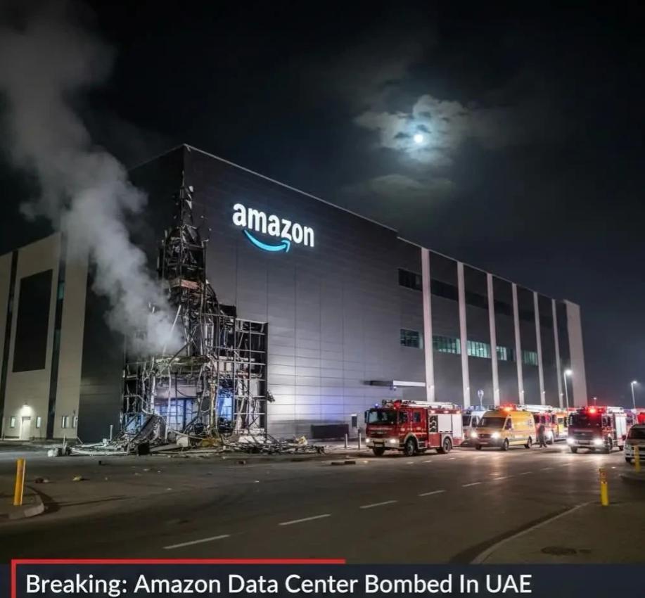 伊朗没打军事基地，没炸油田，没瞄准航母。它打的是一个数据中心—而这一刀，让美国科