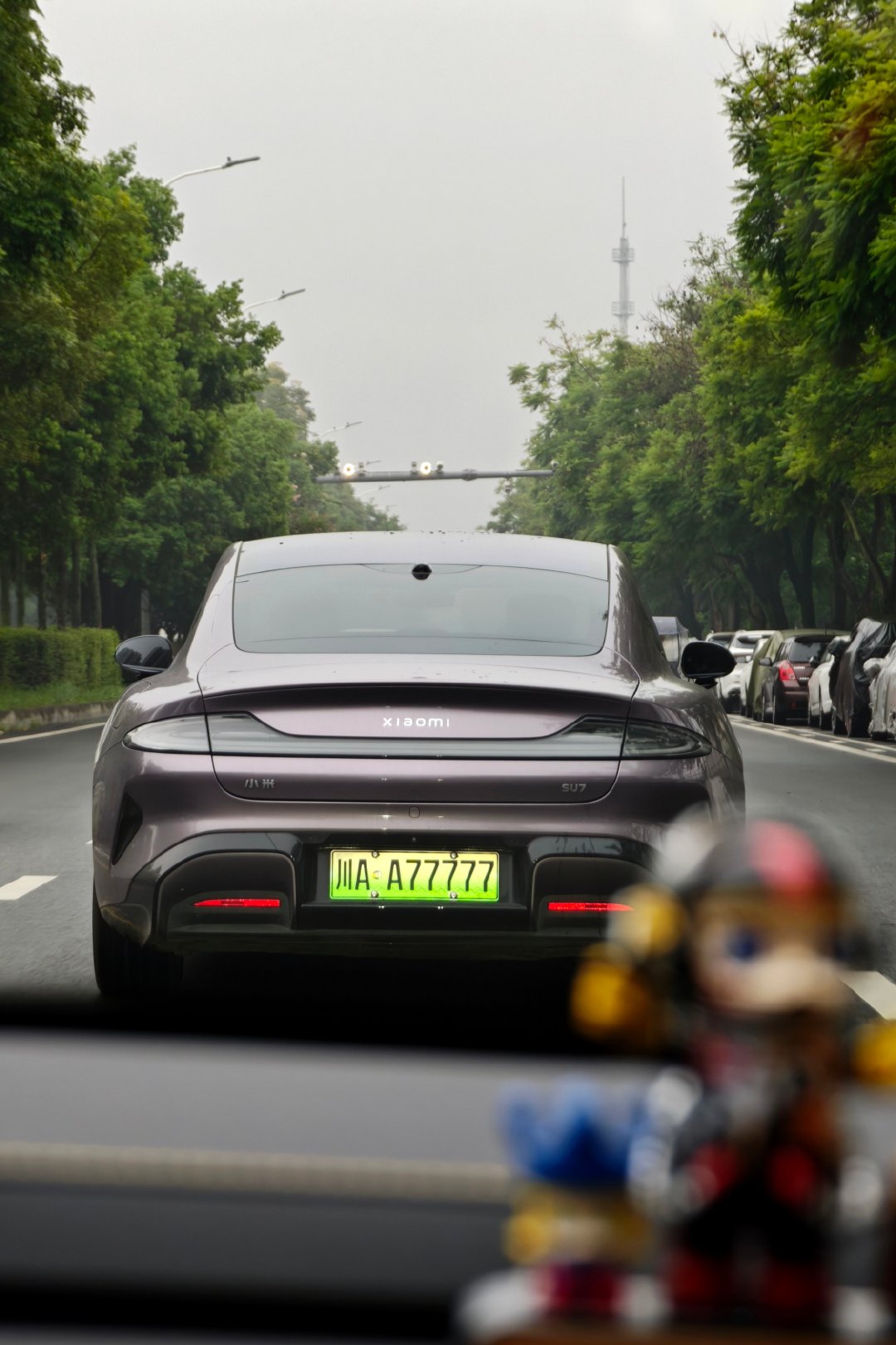 上班见闻～#小米汽车##随手拍#​