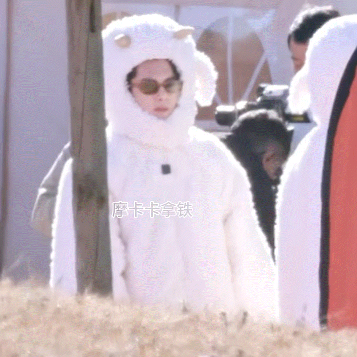 昨天那帮外星人看到今天这个温顺的小羊会不会不敢认这是骑他们身上那匹马哈哈哈哈王鹤