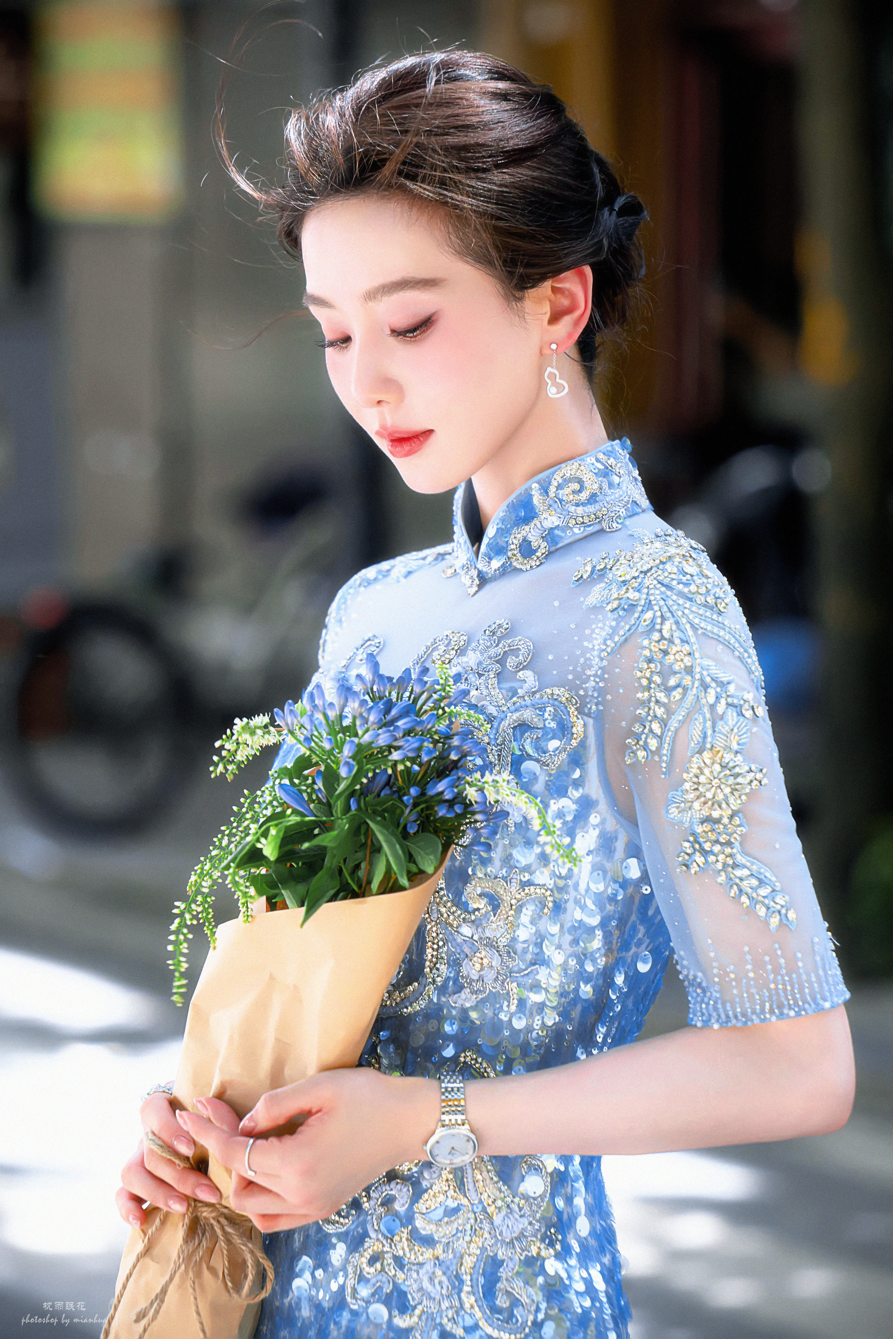 诗诗旗袍好美好温柔刘诗诗