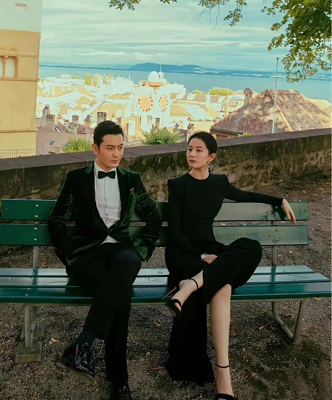 王晓明刘亦菲在香波堡拍广告没摆拍没滤镜没打光，呈现自然状态，纯自然得像穿越