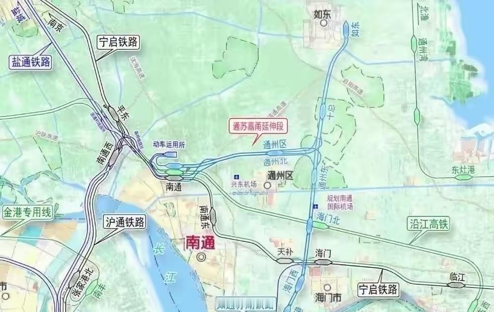 通苏嘉甬，延伸到通州和如东，还没有开始建，怎么就花了1亿多？通苏嘉甬高铁的正