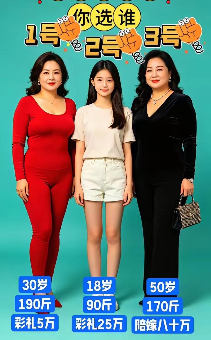 从三个美女里，好好看，精细挑，你选谁？按照美女排行世上美女多