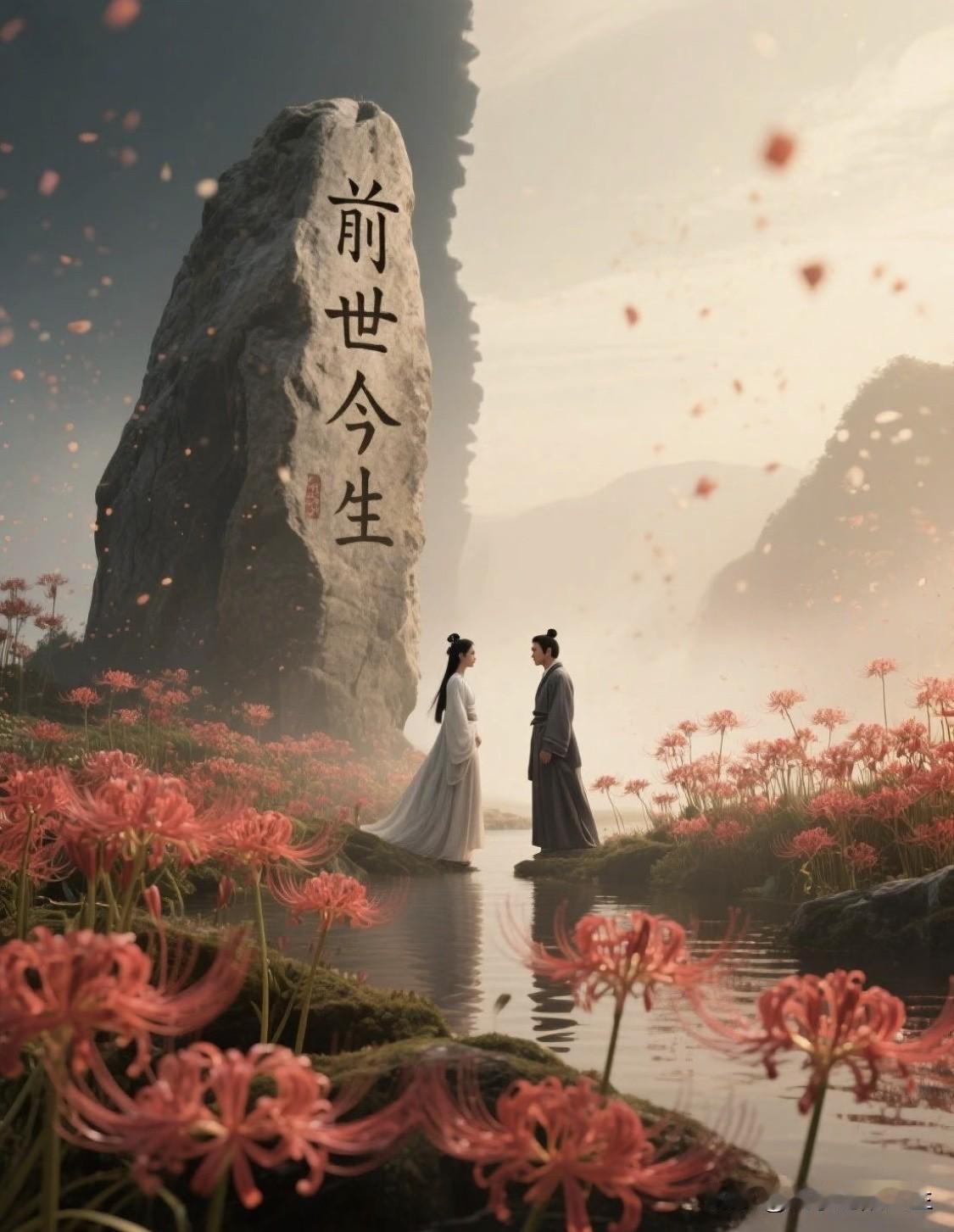 一位高僧说：“无论男女，千万别去求姻缘。这世上，男女之情都是因果。该遇见的，躲不