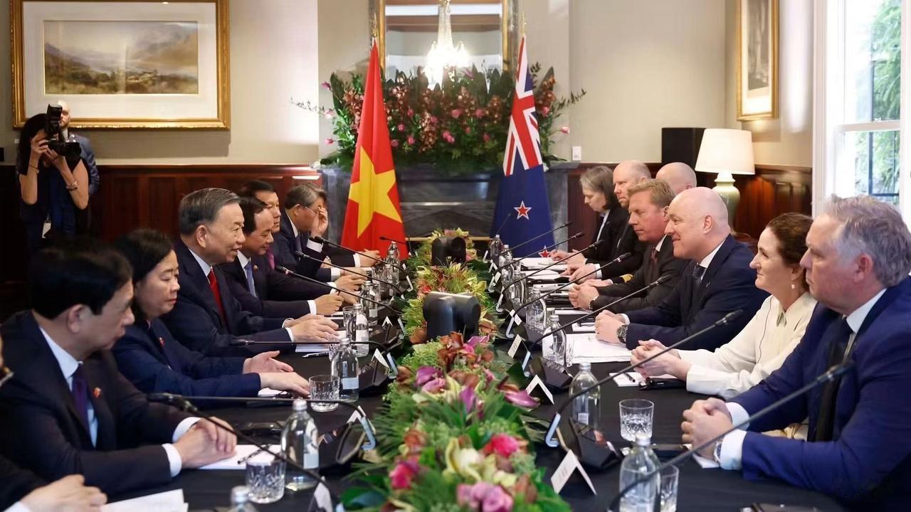 都不得罪！苏林分别拜会新西兰总督辛迪·基罗和总理克里斯托弗·拉克森。从两次会
