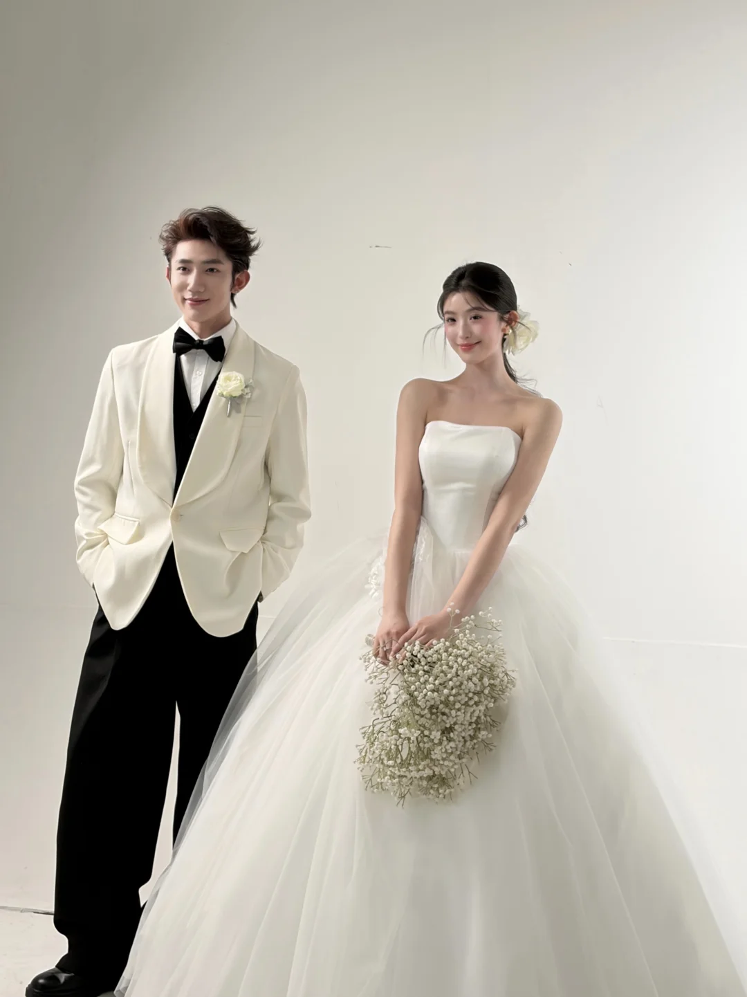 我们的韩系婚纱照