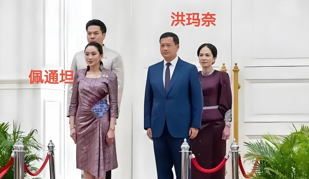佩通坦单从长相来说，还真没有洪玛奈的夫人标致，但论气质气场，却一秒完胜！两人昔日