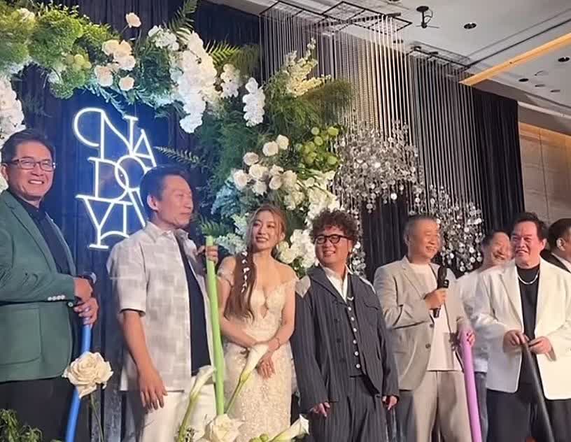 连王伟忠都不想再提起小s，小s复工之路不容易啊。最近纳豆结婚请王伟忠主持，现场来