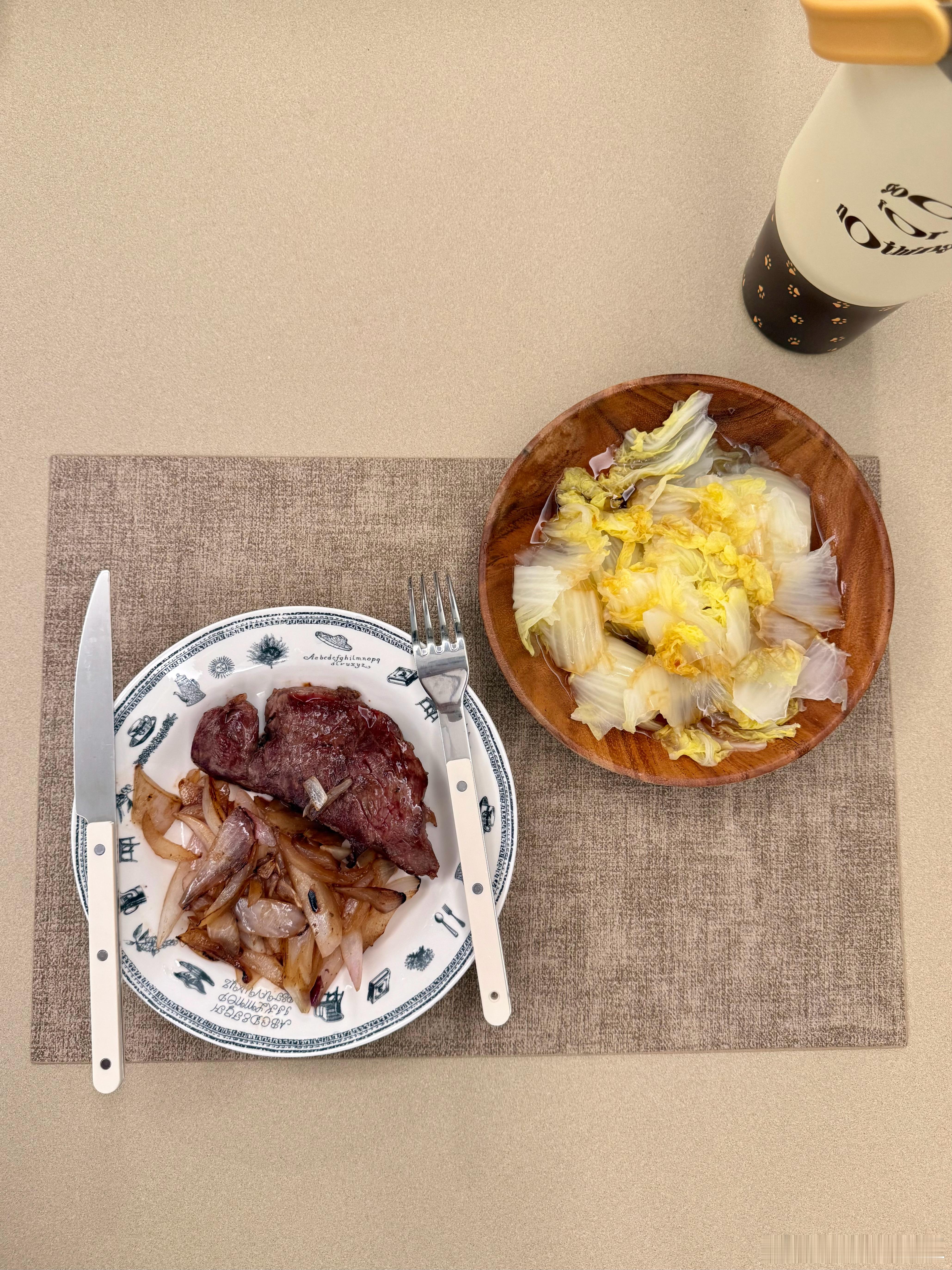 今天吃牛排🍽️