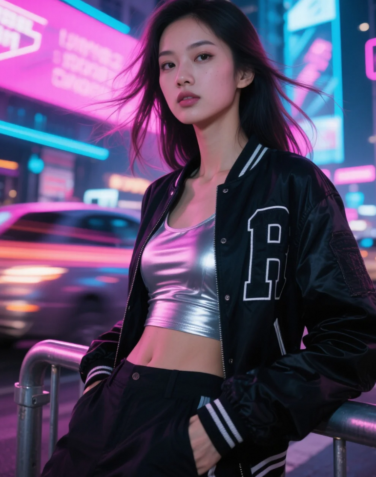 踩着鼓点穿梭街巷，街头酷girl的节奏感拉满