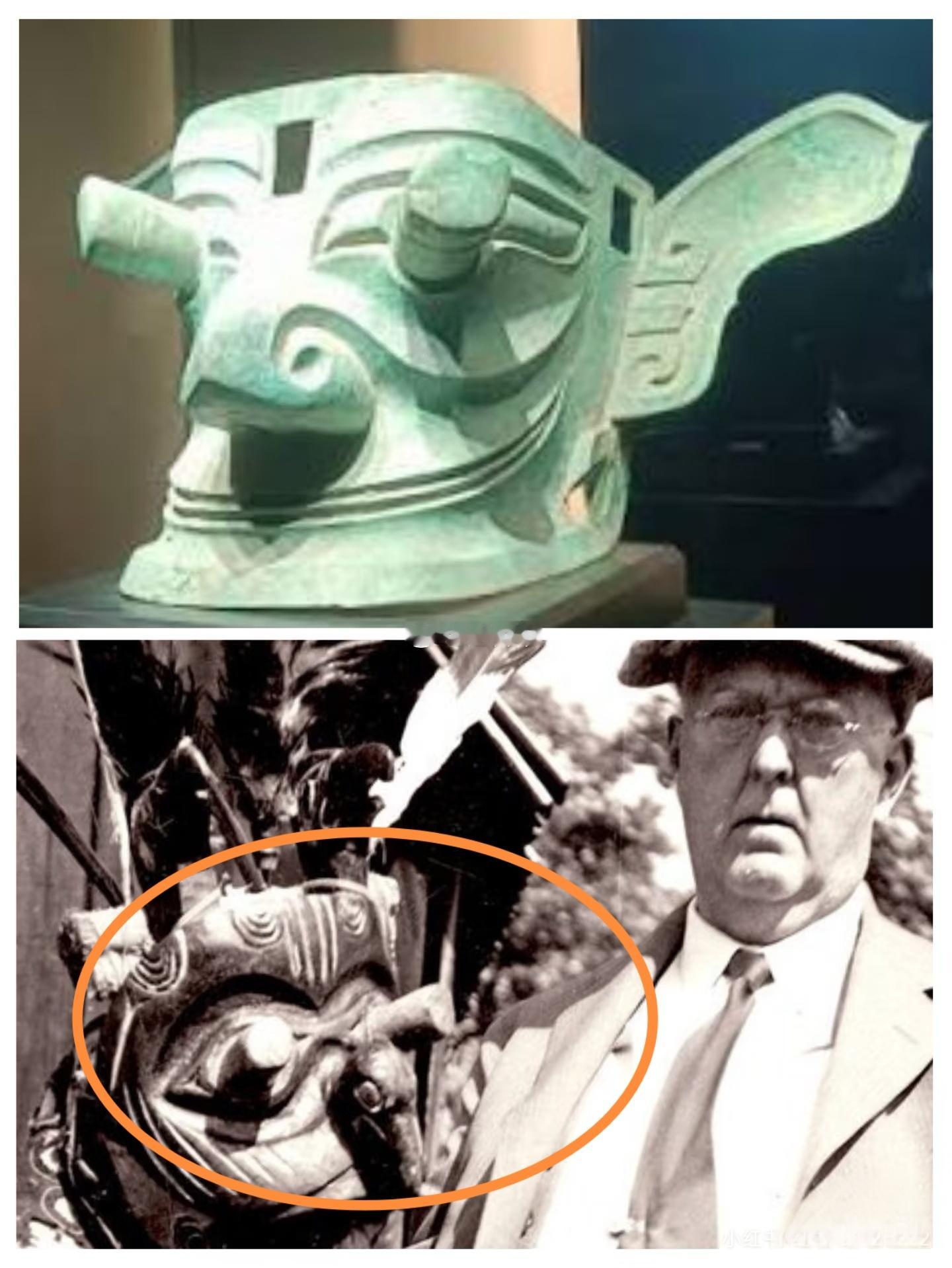 古埃及、苏美尔、南美土著文明现存文物与三星堆出土文物的相似之处。这是巧合还是另有