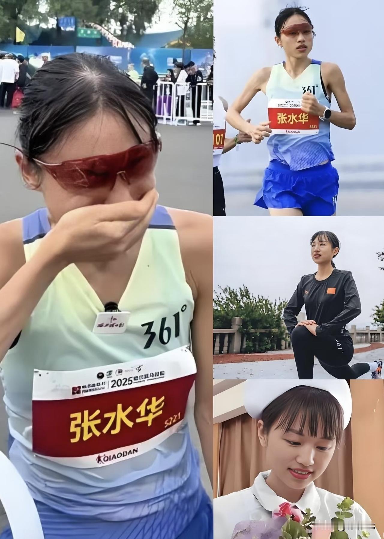 不辞职、狂参赛、赚22万‼️“最快女护士”的选择让医院很尴尬“最快女护士”马拉