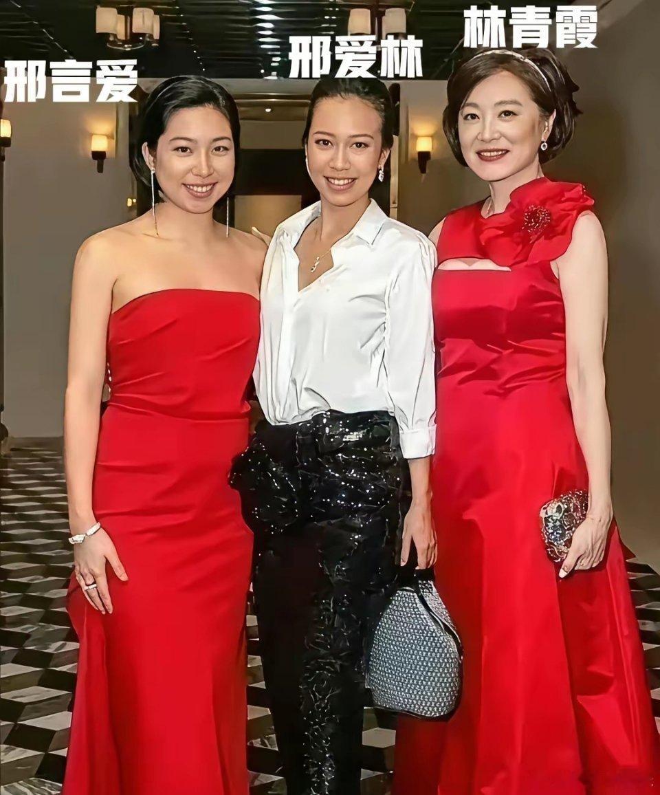 林青霞嫁给邢李㷧的时候已是40岁，属于高龄生育，但她还是选择先后生下两个女儿，如