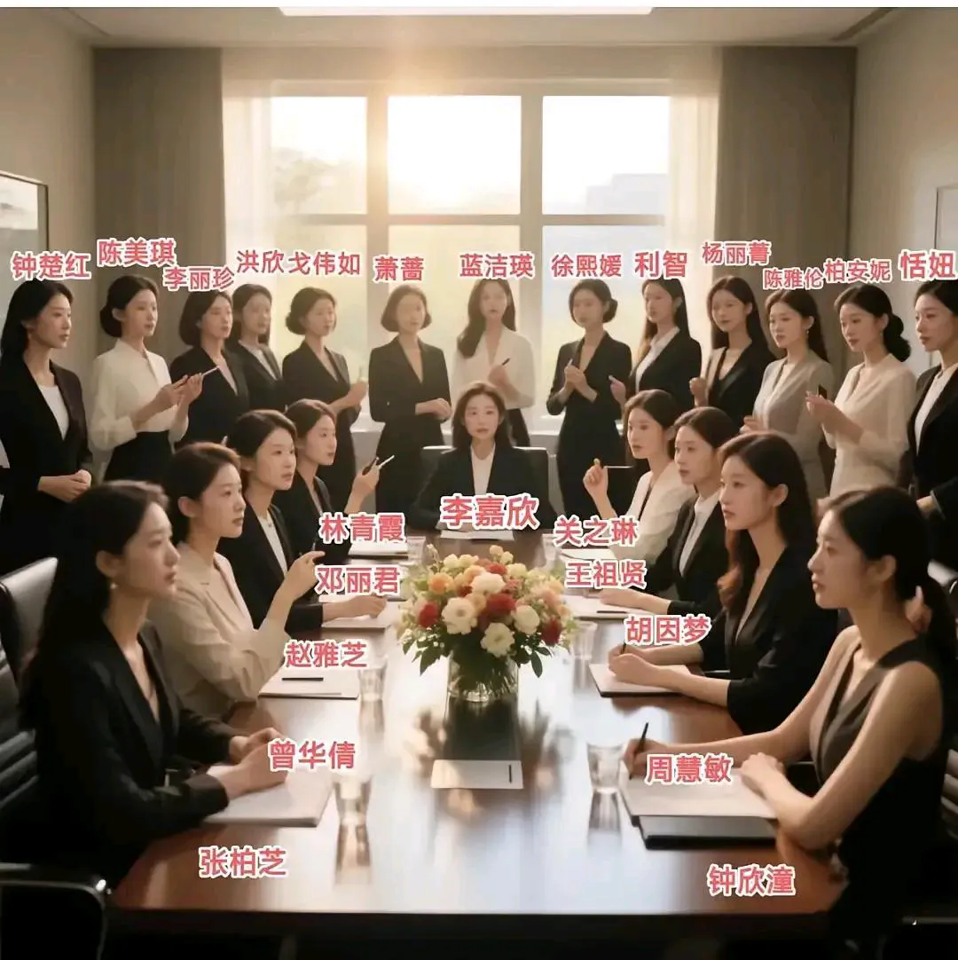 女明星颜值与实力综合座次图，还漏了哪些人，谁能上桌？