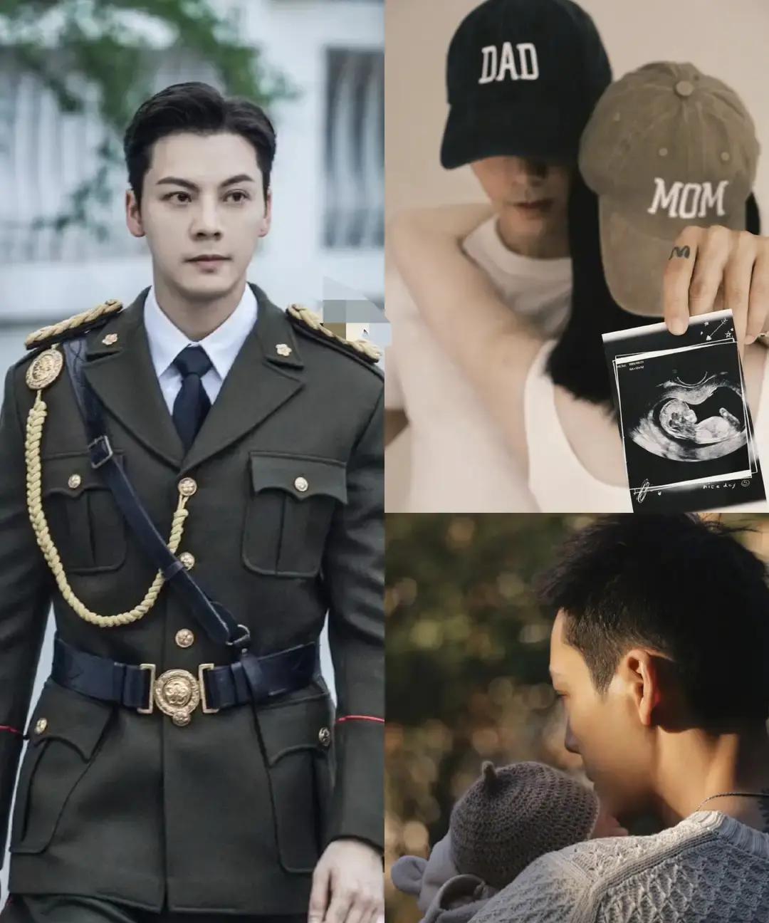 **面相这事儿，网友还真没看走眼！**陈伟霆这回官宣生子，直接把“真诚有担