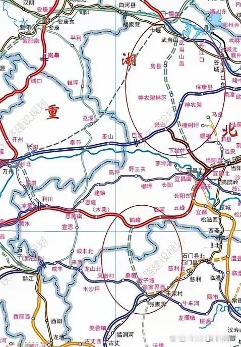 十宜高铁没那么遥远了。湖北段明年就要开工，宜昌北站到兴山段2026年就能跑起来