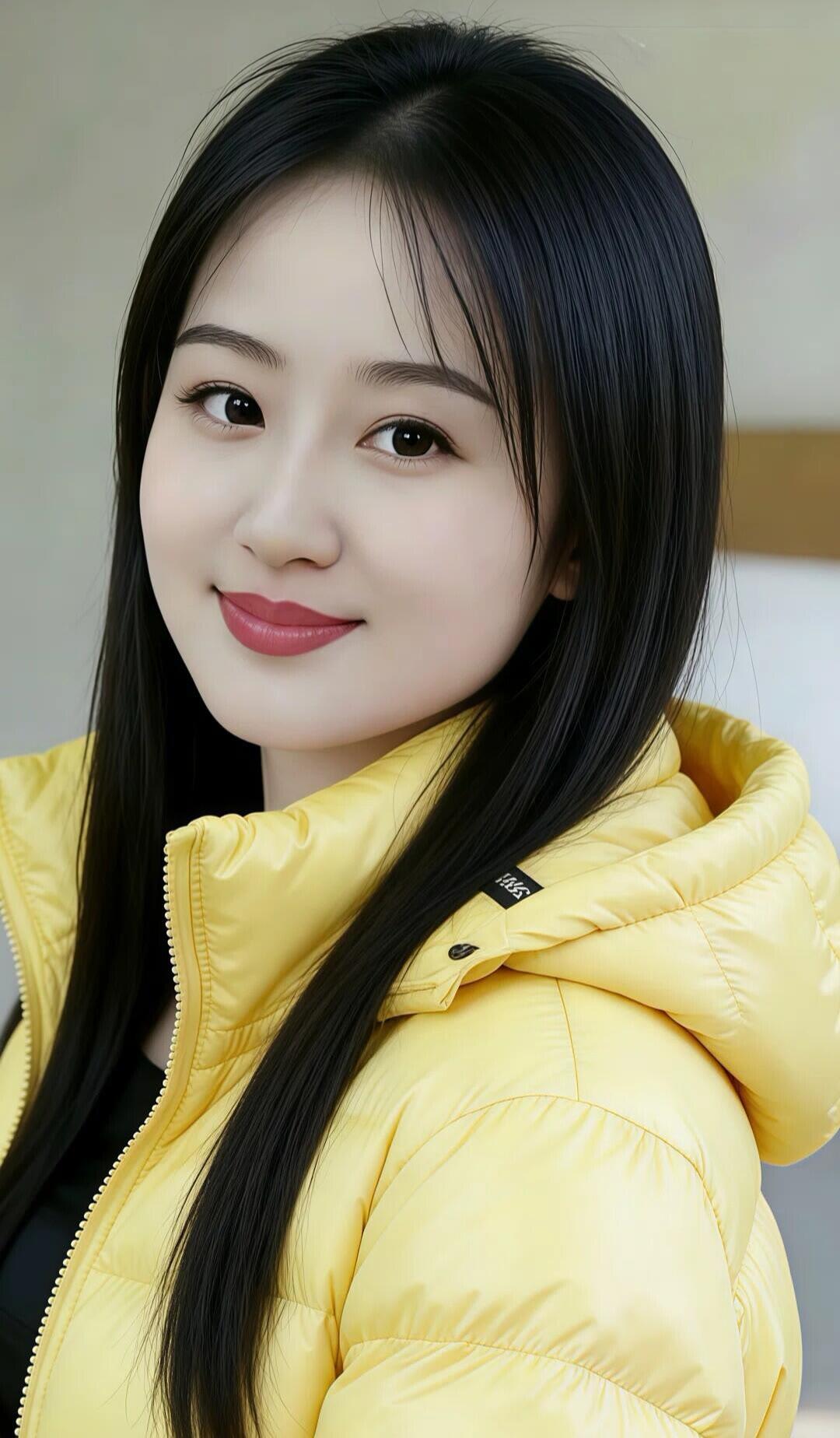 元气满满的一天，从温暖的黄色外套开始！🌞💛