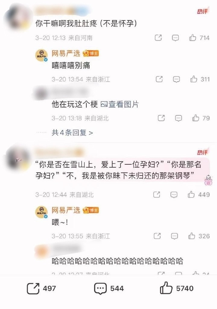 网易严选玩梗一个蓝V官号皮下玩梗孕妇吗那确实挺low的