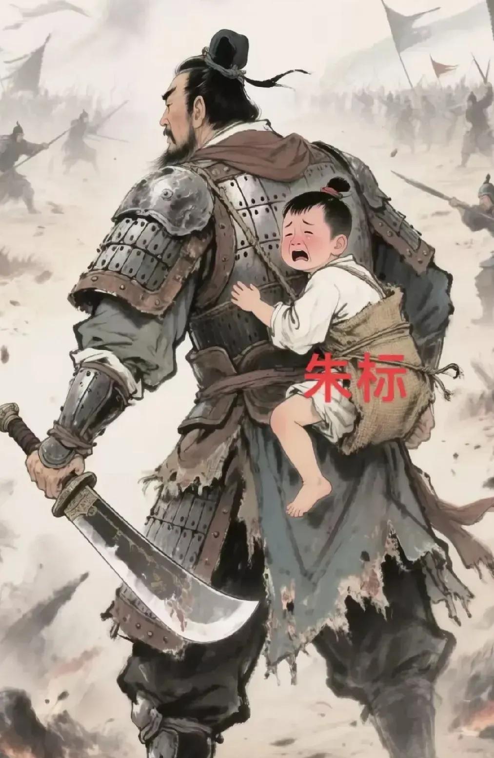 朱元璋打天下，为的是马皇后，为的是朱标。朱棣，根本不入朱元璋法眼。朱元璋戎马半
