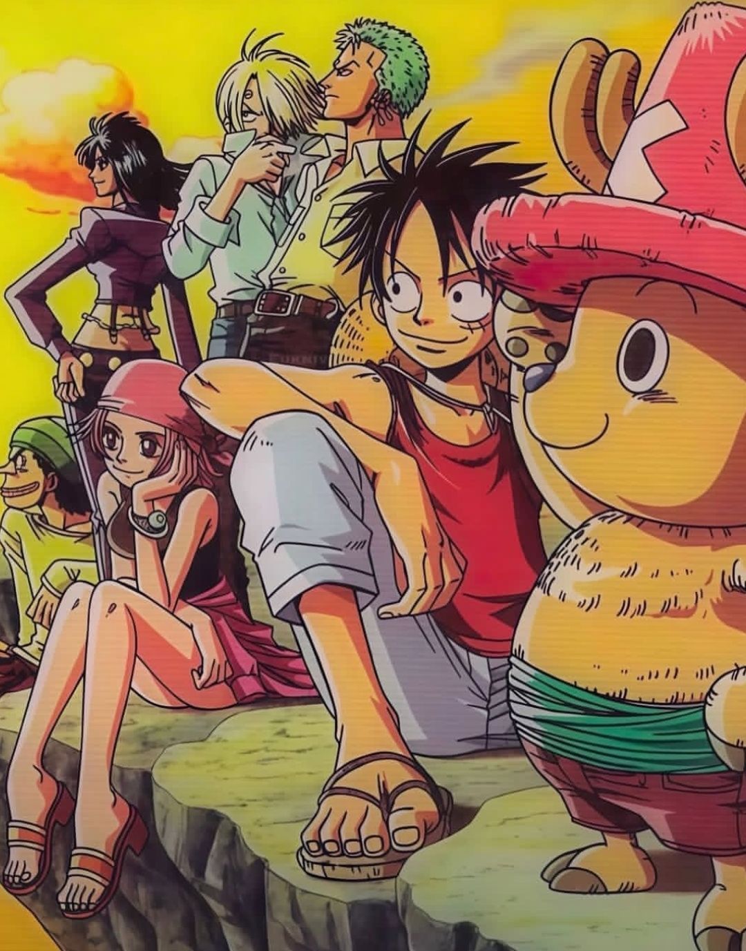 海贼王海贼王乔巴这个肚子好圆好软的样子！[大吸一口[抱抱][抱一抱