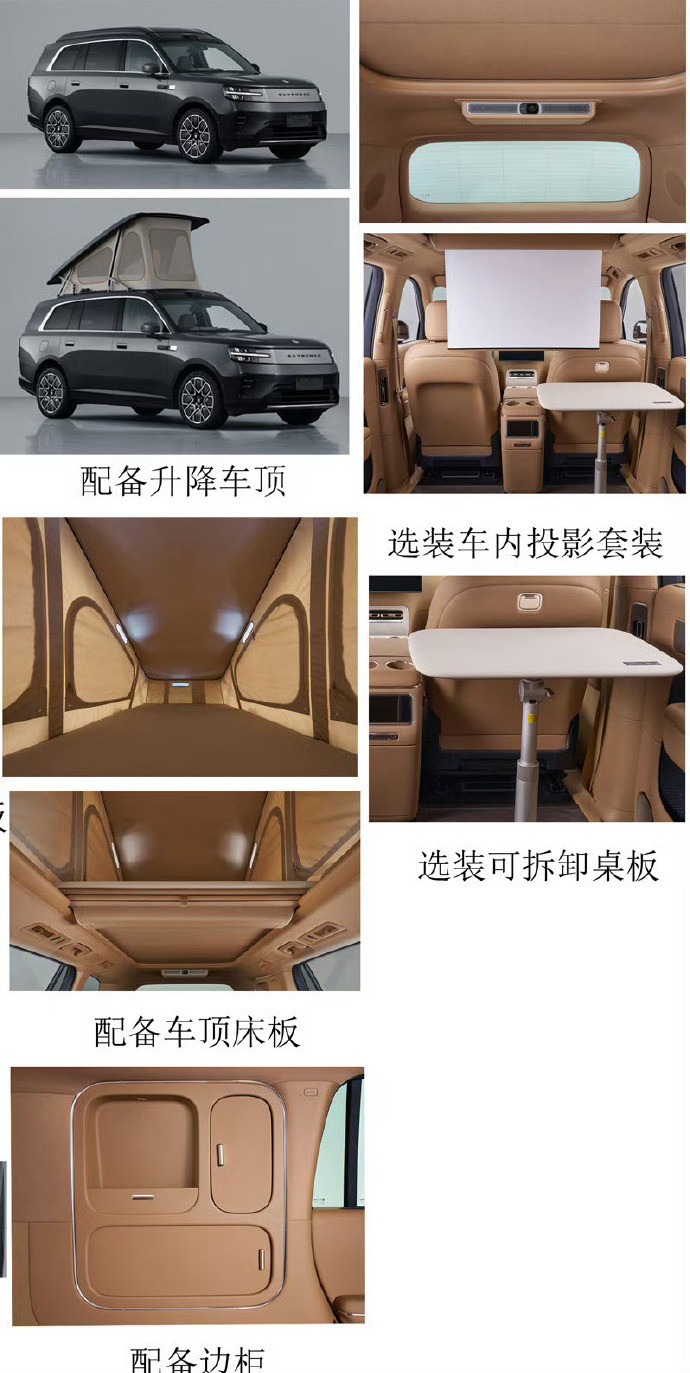 上顶配局部做成玻璃采光，那将非常完美～可以躺下看星辰可以采光